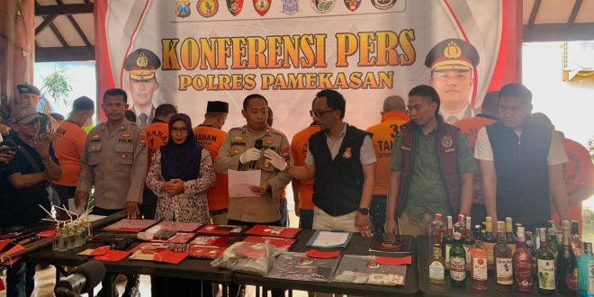 Narkoba, Judi, hingga Prostitusi! Polres Pamekasan Ungkap Puluhan Kasus Kriminal