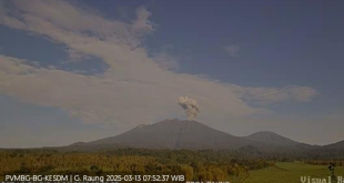 Gunung Raung Erupsi! Kolom Abu Capai 1.500 Meter, Warga Diminta Waspada