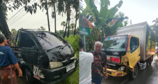 Kecelakaan di Jalan Raya Pragaan Sumenep, Satu Orang Luka-Luka