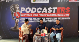 Ponpes Syekh Abdurrahman Rabah Gelar Pelatihan Podcaster, Ratusan Santri Antusias Ikuti Kegiatan