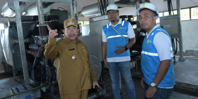 PLTD Diresmikan, Warga Gili Raja Kini Nikmati Listrik 12 Jam Sehari