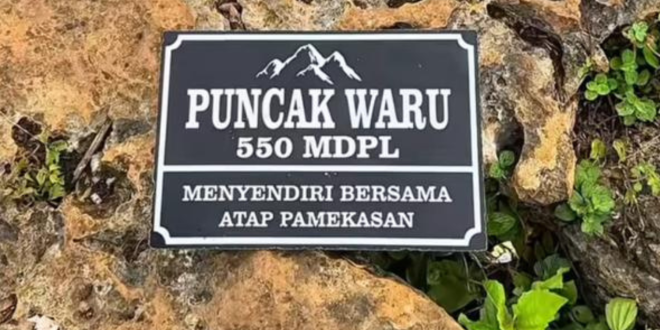 Pendakian Gunung Waru Pamekasan Ditutup Sementara, Khawatir Timbulkan Dampak Sosial