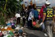 Tumpukan Sampah di Perbatasan Desa Dasok Dibersihkan, Kades Minta Dukungan DLH