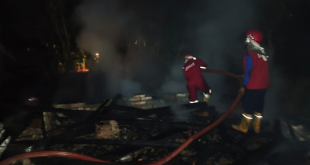 Kandang dan Dapur Warga Kadur Pamekasan Ludes Terbakar, Satu Sapi Mati Terpanggang