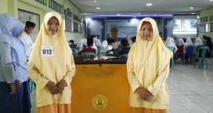 Foto: Kiri Lubna dan kanan firda