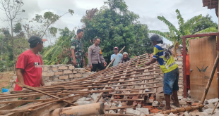 Hujan Lebat Sebabkan Dapur Warga Pademawu Ambruk, Kerugian Capai Rp20 Juta