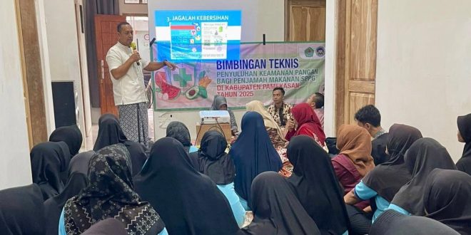 Bersama Dinkes Pamekasan, SPPG Biequeen Nyalabu Daya Kuatkan Pemahaman Penjamah Pangan MBG Sehat dan Higienis