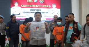 Polres Pamekasan Kembali Tangkap Lima Pelaku Baru Kasus Pengeroyokan di Depan Masjid Agung