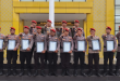 Butuh 3 Hari Amankan Pelaku Jambret, 13 Anggota Satreskrim Polres Pamekasan Terima Penghargaan