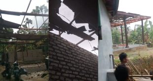 Imbas Angin Kencang, 22 Desa di 7 Kecamatan Pamekasan Terdampak, Rumah hingga Masjid Rusak