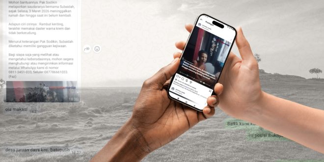 Hilang Lima Hari, Warga Pegantenan Akhirnya Ditemukan Berkat Postingan Karimata Media