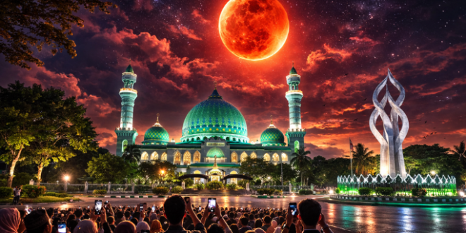 Gerhana Bulan Total Terjadi Selasa Malam, Bisa Disaksikan Warga Pamekasan