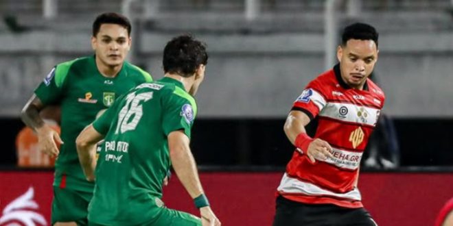 Madura United Curi Tiga Poin di Surabaya, Menjauh dari Degradasi