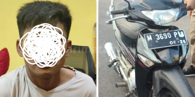 Sempat Dikejar Warga, Pelaku Curanmor di Pademawu Akhirnya Diamankan Polisi