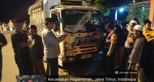 Kecelakaan Beruntun di Pegantenan Libatkan Tiga Kendaraan, Korban Dievakuasi ke Puskesmas