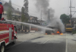 Hendak Isi BBM, Mobil Mendadak Terbakar di Depan SPBU Nyalabu Laok Pamekasan
