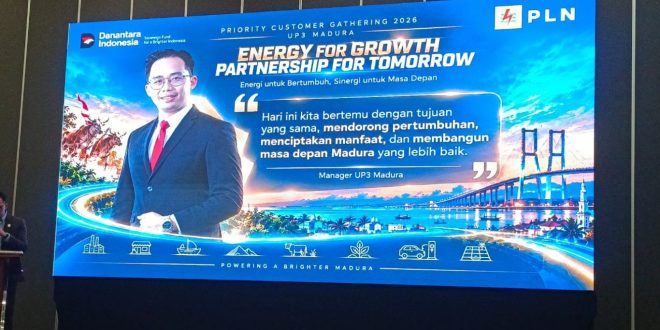 Penjualan Listrik PLN UP3 Madura Tumbuh 7,34 Persen, Lampaui Pertumbuhan Nasional