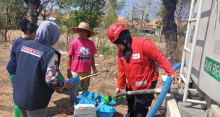 Hingga awal Oktober 2026, PMI Pamekasan Distribusi Air 965 ribu Liter Ke Korban Terdampak Kekeringan