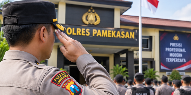 Polres Pamekasan Tegaskan Siap Kawal Kebijakan Pimpinan Baru Polri dan Polda Jatim